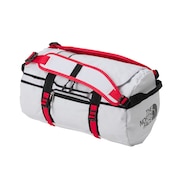 (メンズ、レディース)ダッフルバック BCダッフルXSドラムバッグ ホワイト×レッド 26L NM82369 WR 1泊 2泊 遠征 出張