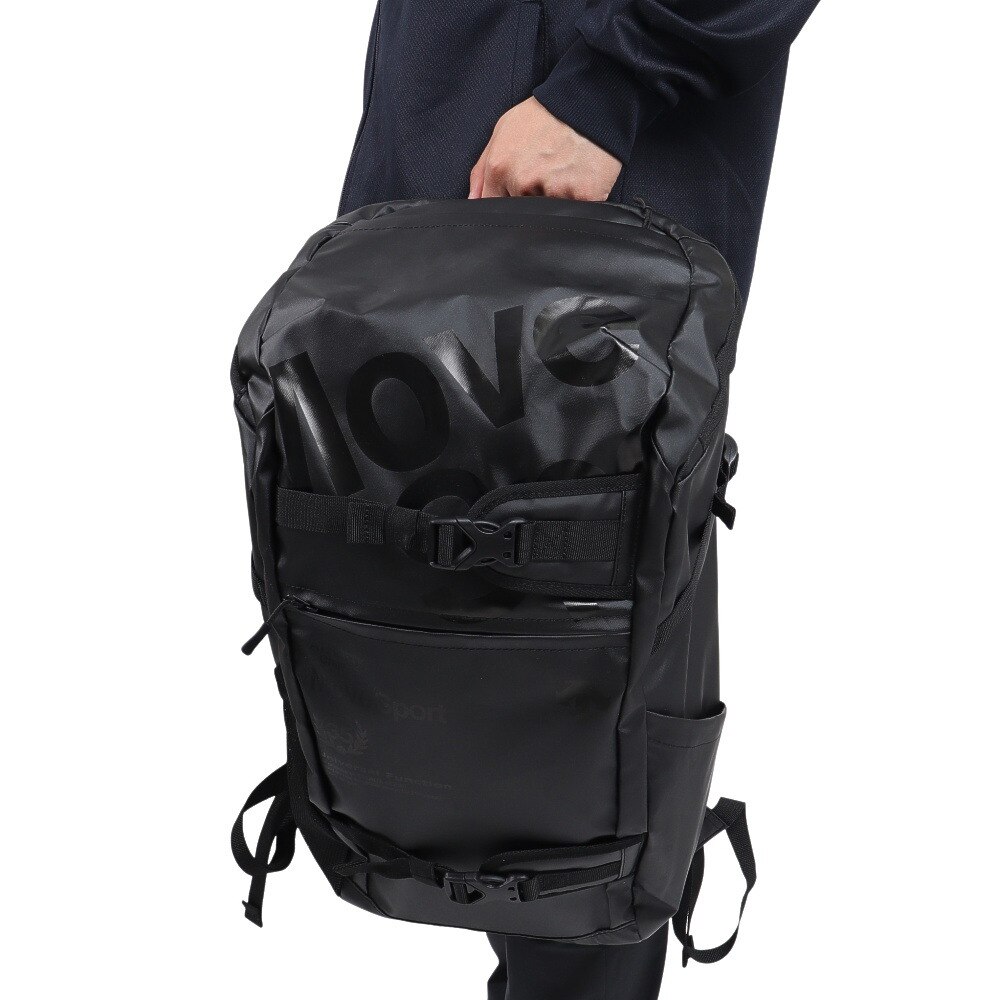 デサント｜リュック ライトバックパック 35L DMARJA40 BKBK (ブラック×ブラック) - スポーツ用品はスーパースポーツゼビオ