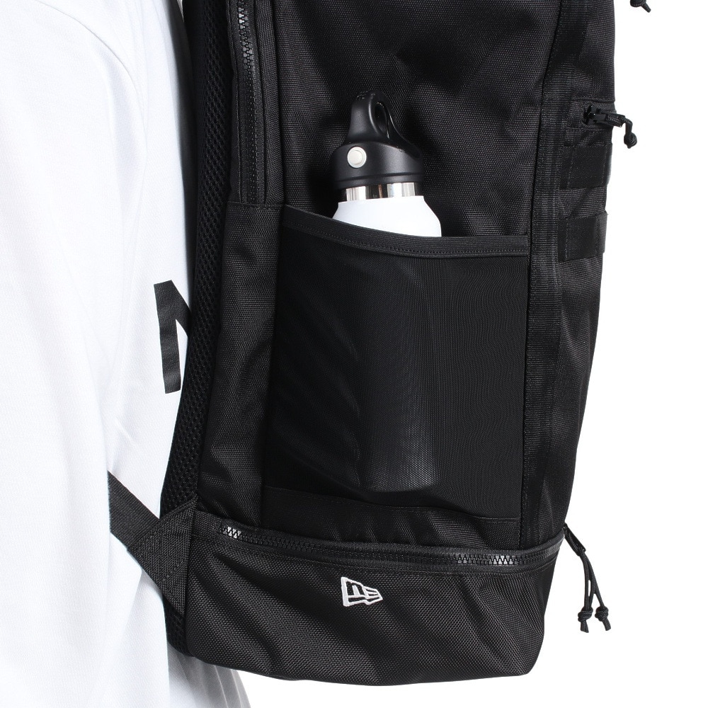 ニューエラ（NEW ERA）（メンズ、レディース）リュック ボックスパック ラージ 46L プリントロゴ バックパック 12674103 ブラック