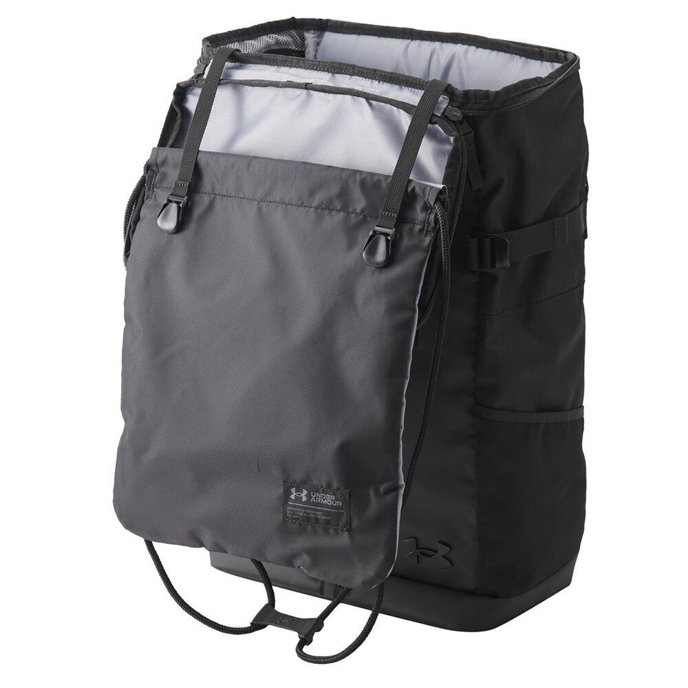 アンダーアーマー（UNDER ARMOUR）（メンズ、レディース）リュック ターポリン バックパック 40L (ブラック)1368944 001 大容量 撥水