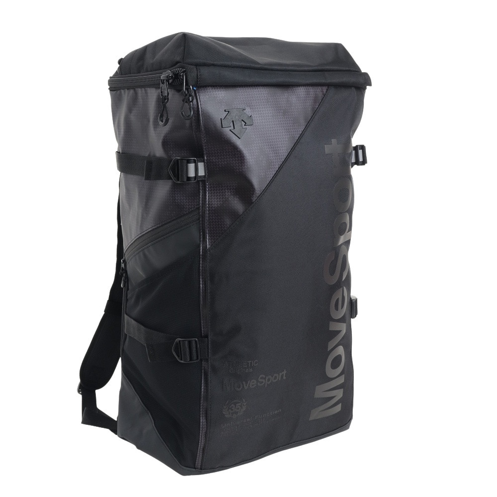 デサント｜リュック スクエアバッグL 40L ブラック DMATJA05 BK - スポーツ用品はスーパースポーツゼビオ