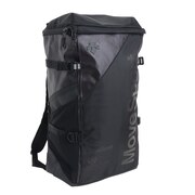 デサント（DESCENTE）（メンズ、レディース）リュック スクエアバッグL 40L ブラック DMATJA05 BK