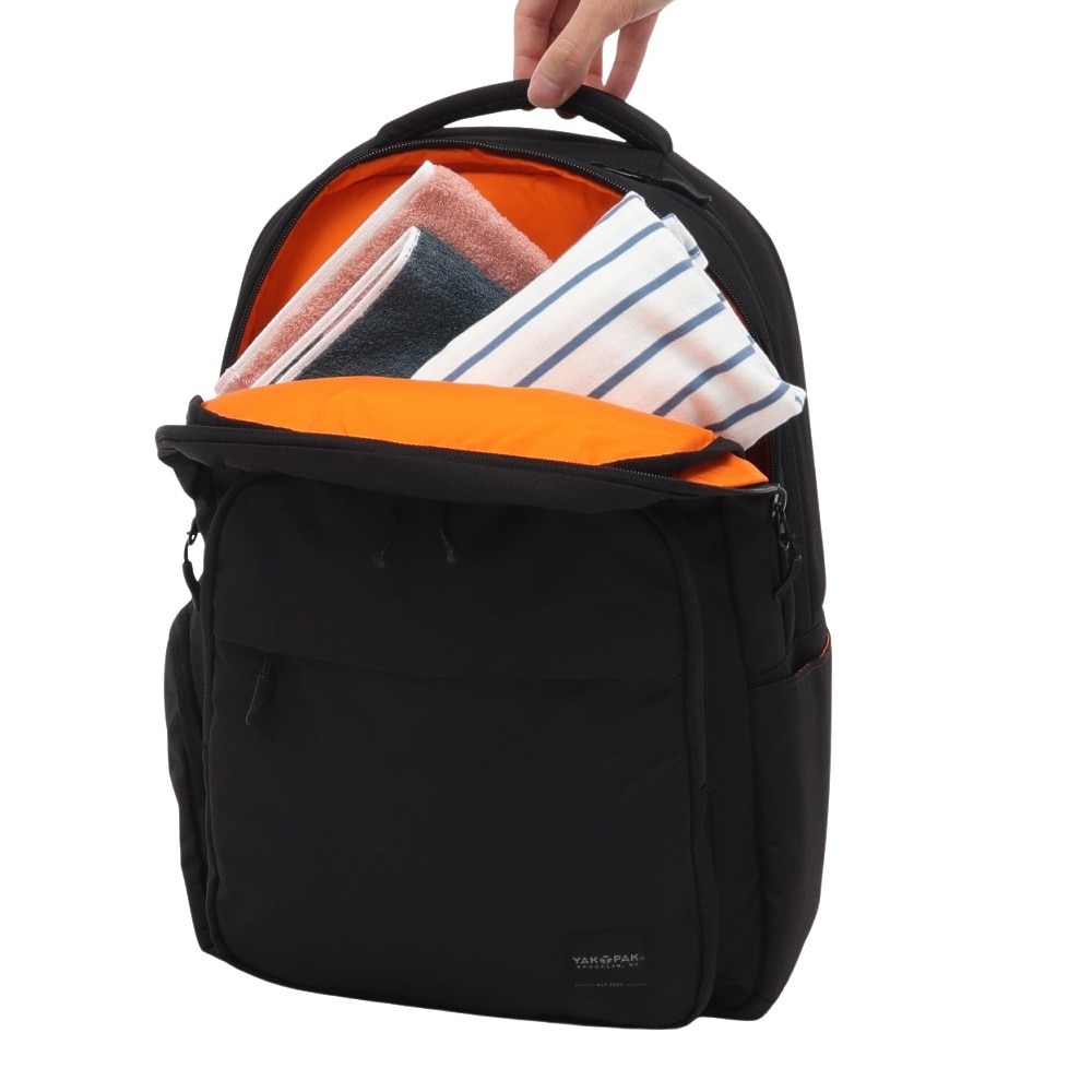 ヤックパック（YAK PAK）（メンズ、レディース）URBAN FUNCTION RUCK 2 バックパック 24L 3110402-01 BLK リュック 撥水