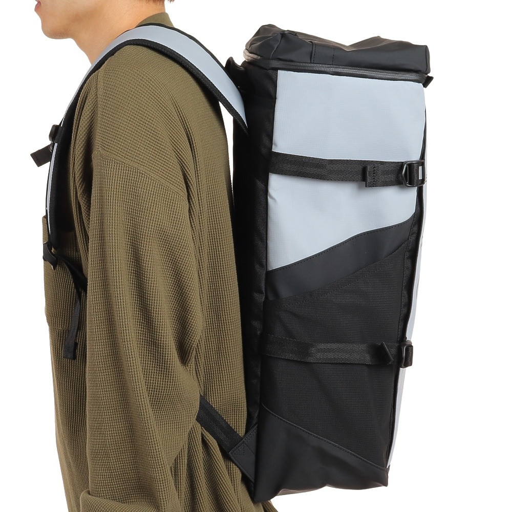 デサント（DESCENTE）（メンズ、レディース）スクエアバックL DMAVJA05XB GRY リュック 防水