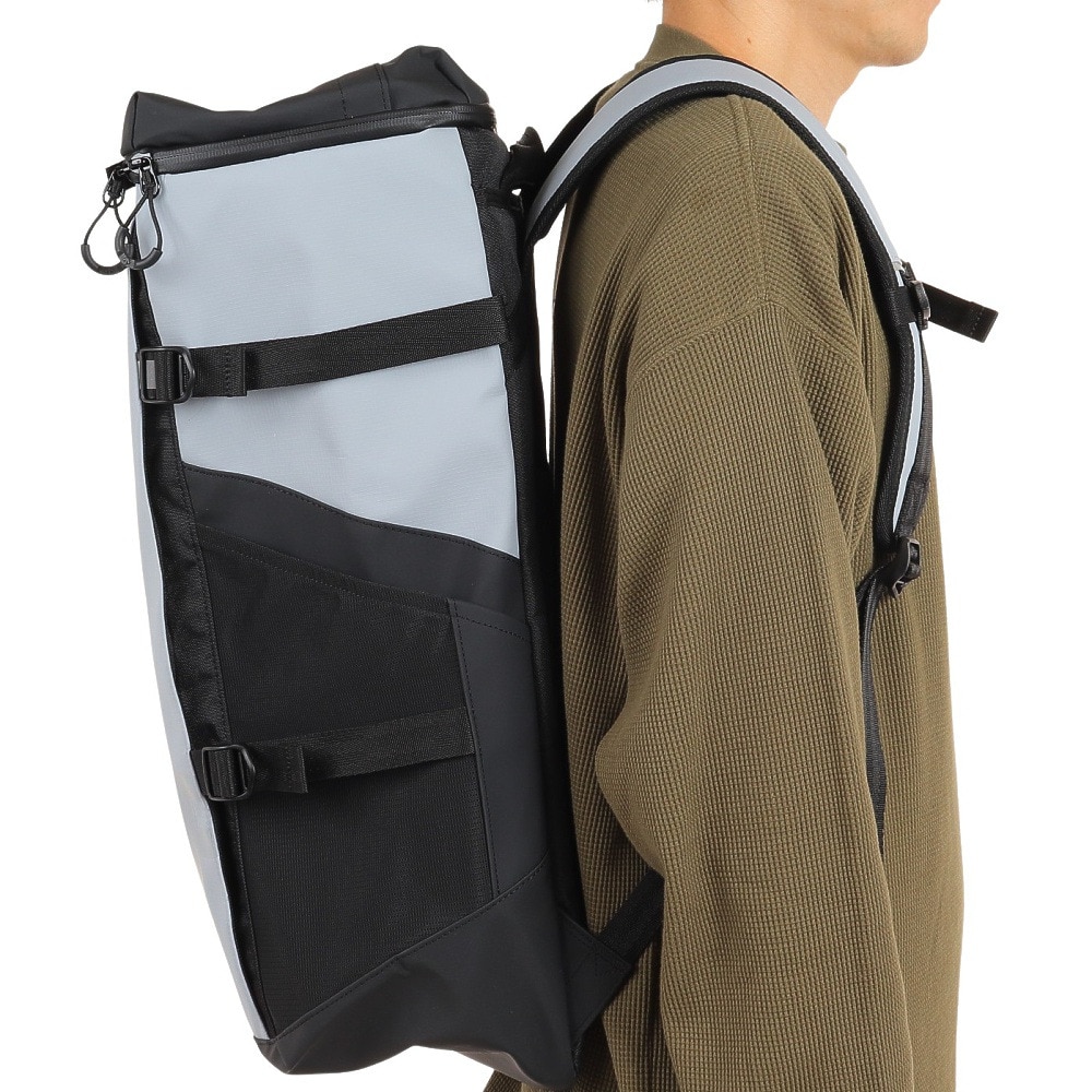デサント（DESCENTE）（メンズ、レディース）スクエアバックL DMAVJA05XB GRY リュック 防水