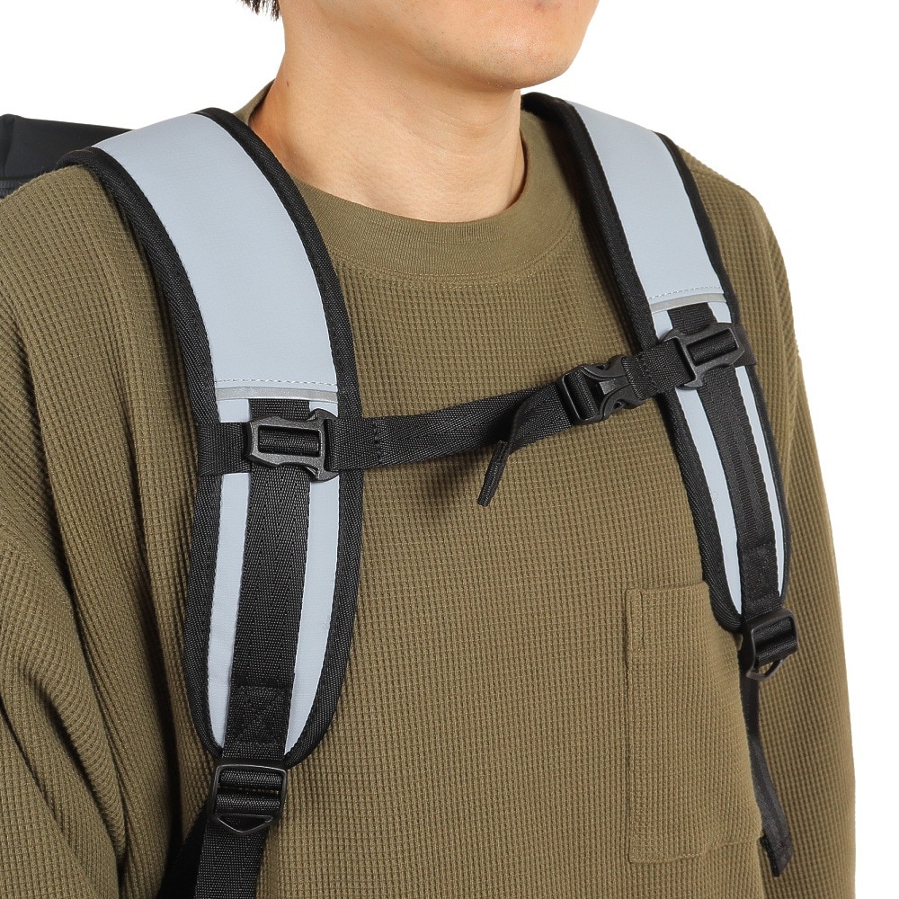 デサント（DESCENTE）（メンズ、レディース）スクエアバックL DMAVJA05XB GRY リュック 防水