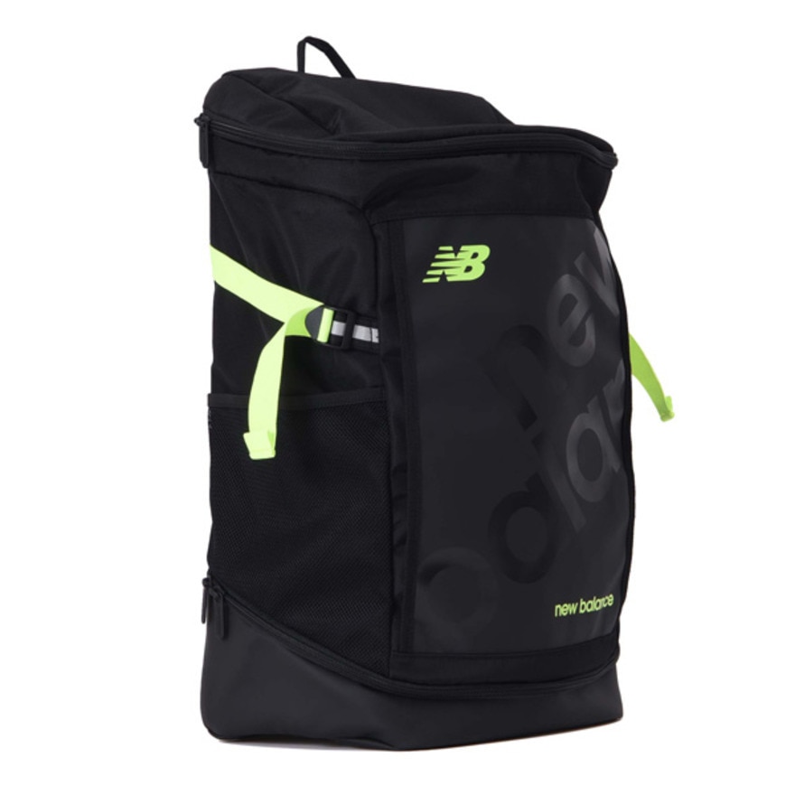 ニューバランス（new balance）（メンズ、レディース）リュック 撥水 トップローディングバッグ 35L バックパック ブラック JABP1626 HIL