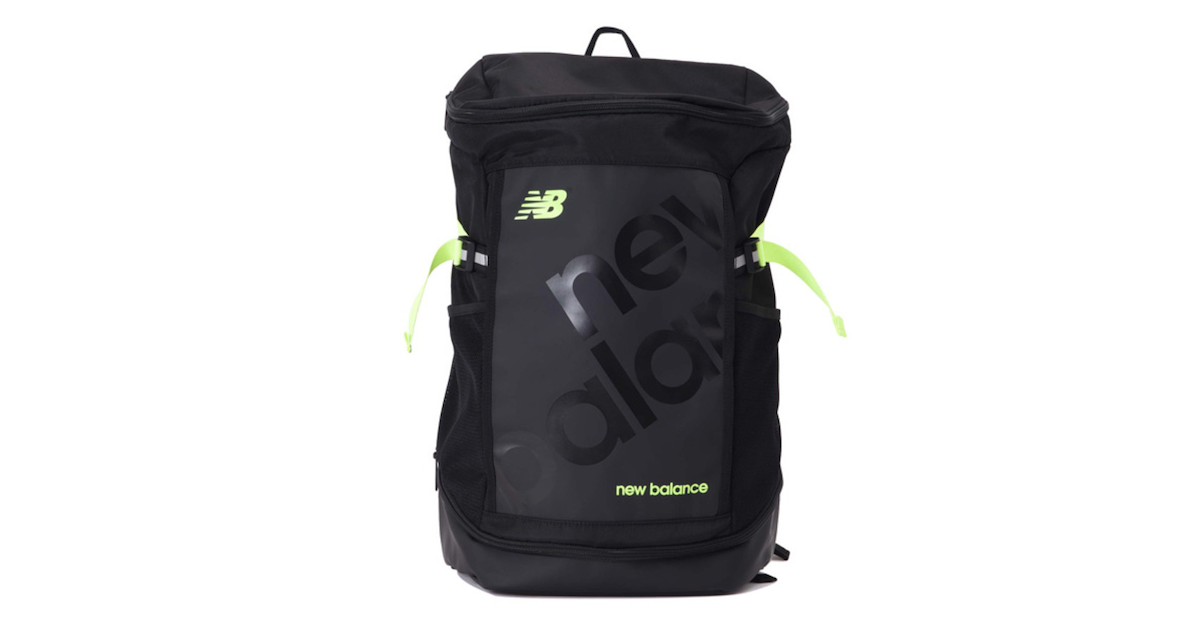 ニューバランス｜リュック 撥水 トップローディングバッグ 35L バックパック ブラック JABP1626 HIL -  スポーツ用品はスーパースポーツゼビオ