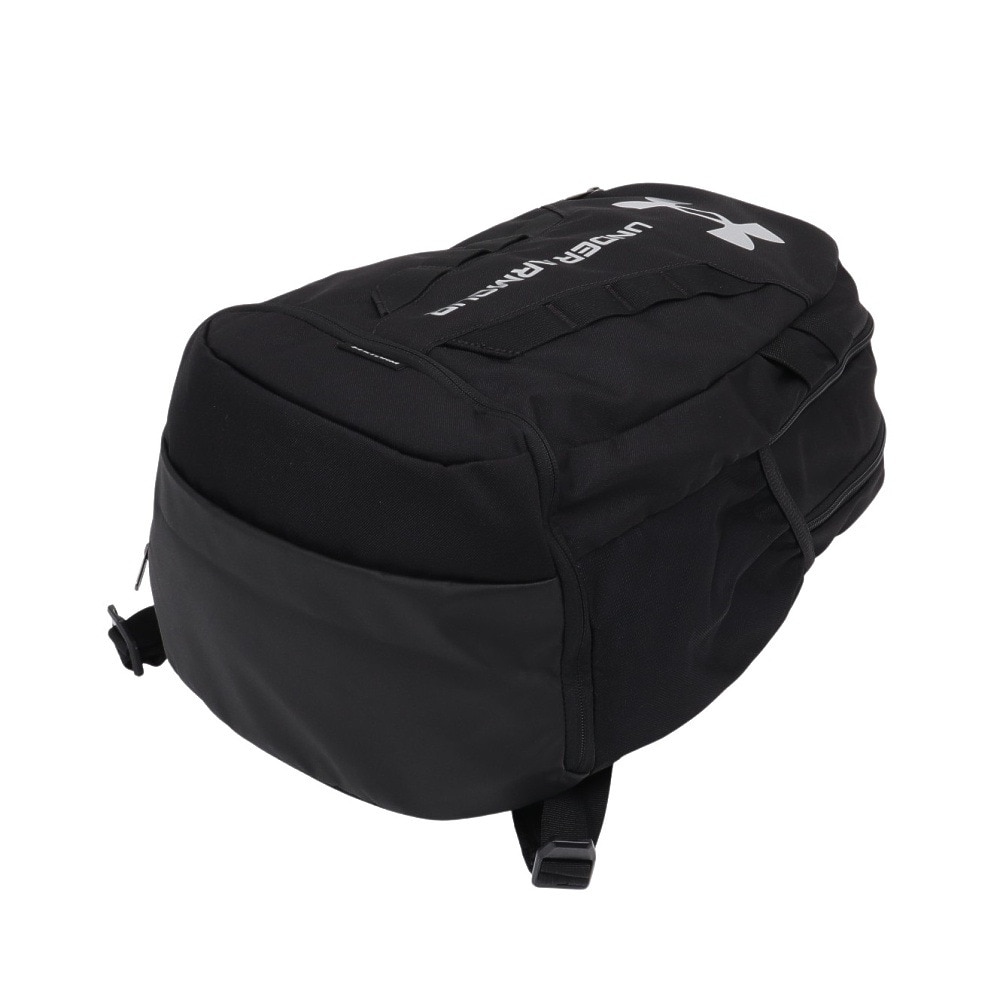 アンダーアーマー（UNDER ARMOUR）（メンズ、レディース）リュック ハッスル5.0 バックパック (ブラック×シルバー)1361176 001 29L