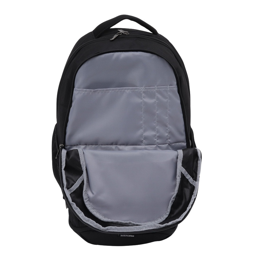 アンダーアーマー（UNDER ARMOUR）（メンズ、レディース）リュック ハッスル5.0 バックパック (ブラック×シルバー)1361176 001 29L