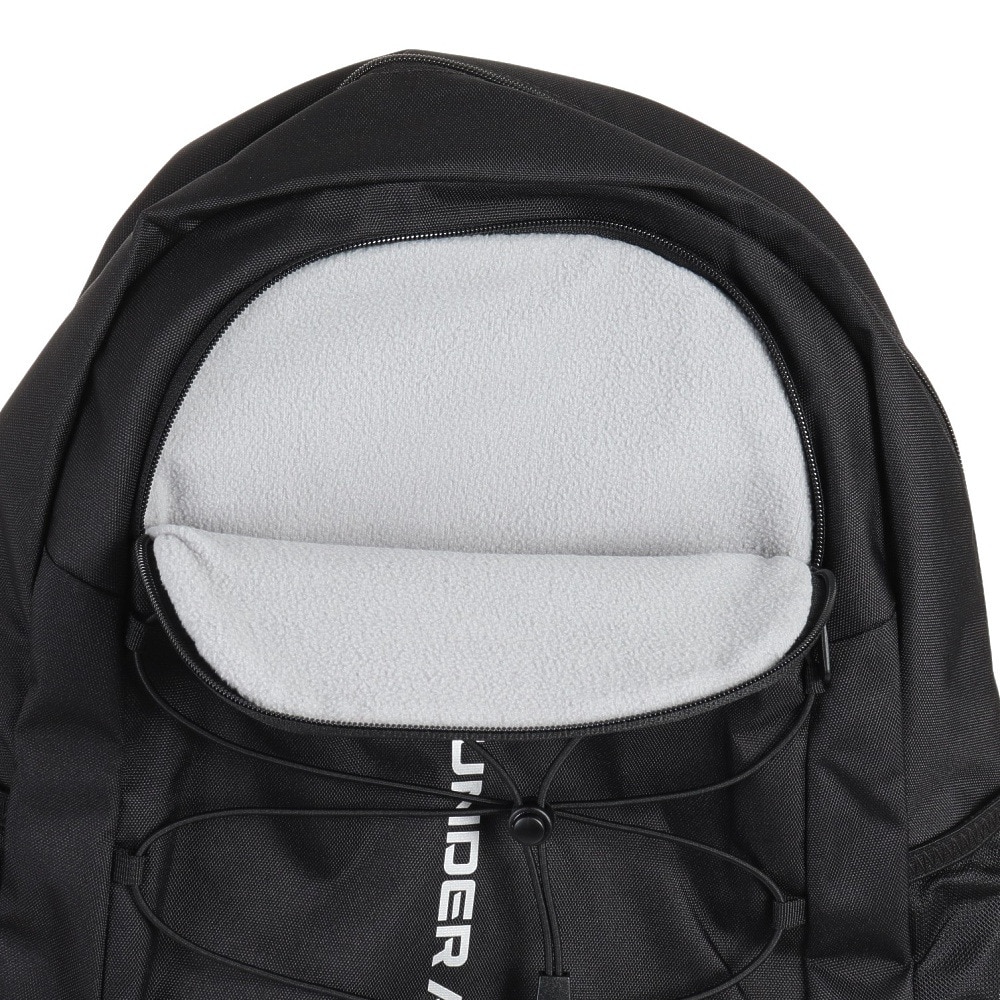 アンダーアーマー（UNDER ARMOUR）（メンズ、レディース）リュック ハッスル スポーツ バックパック (ブラック×シルバー)1364181 001 26L 撥水
