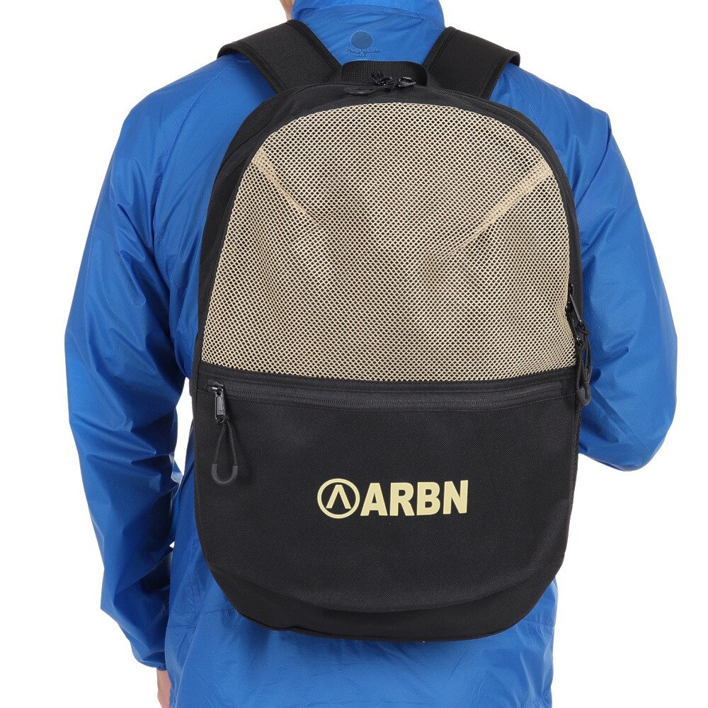 エアボーン（ARBN）（メンズ、レディース）ラウンド バックパック ARBN21-G002 BEG