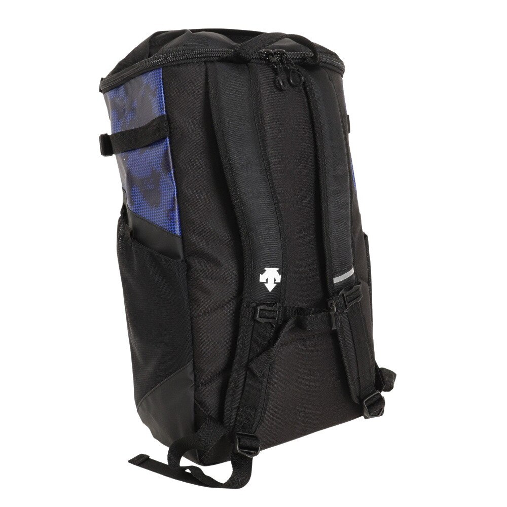 デサント｜リュック スクエアバッグM 30L ブルー ブラック DMATJA04 BKBL - スポーツ用品はスーパースポーツゼビオ