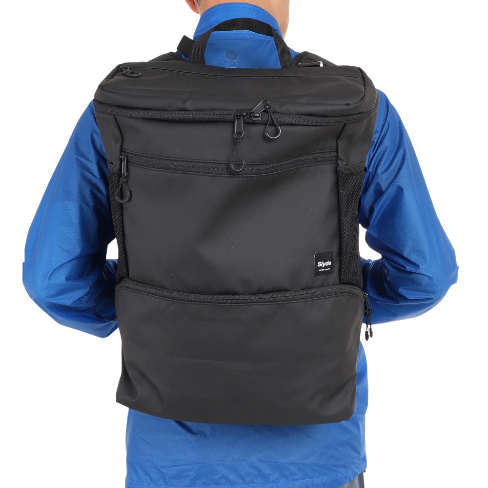 スライド（SLYDE）（メンズ、レディース）BOX バックパック SLYDE2022SSG006-BLK リュック