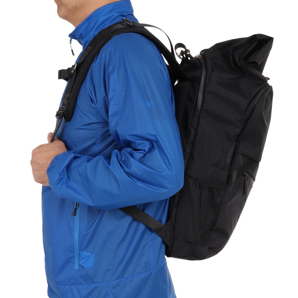 ザ・ワープ・バイ・エネーレ（The Warp By Ennerre）（メンズ）ROLL FLAP BAG 25L WB3MGA50 BLK リュック 防水 撥水