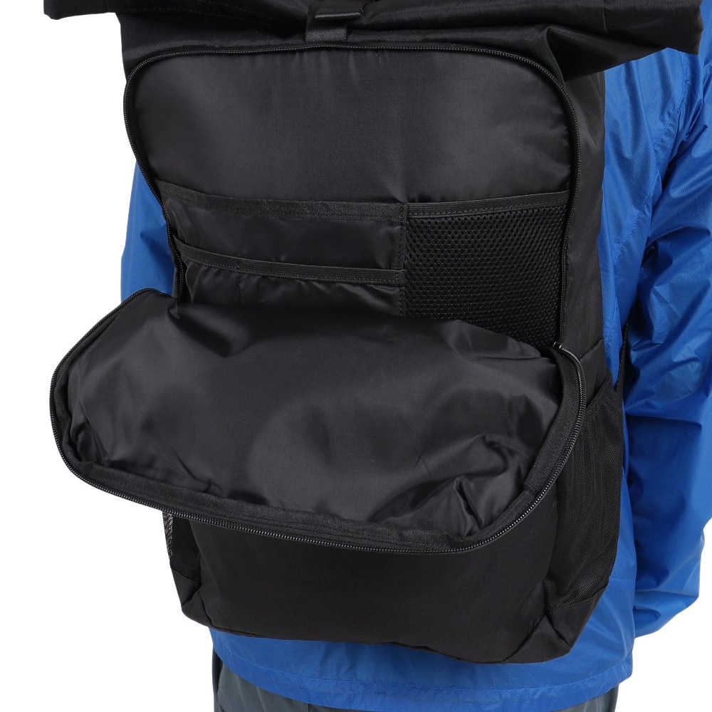 ザ・ワープ・バイ・エネーレ（The Warp By Ennerre）（メンズ）ROLL FLAP BAG 25L WB3MGA50 BLK リュック 防水 撥水