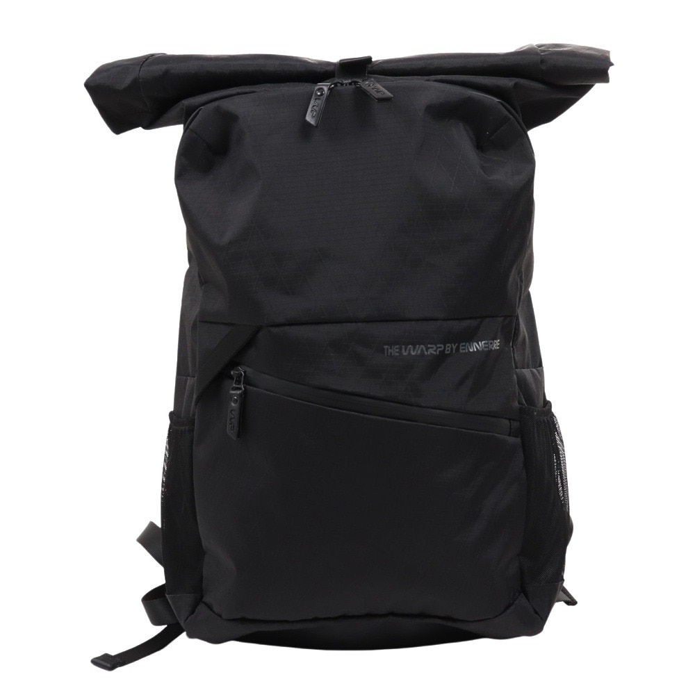 ザ・ワープ・バイ・エネーレ（The Warp By Ennerre）（メンズ）ROLL FLAP BAG 25L WB3MGA50 BLK リュック 防水 撥水