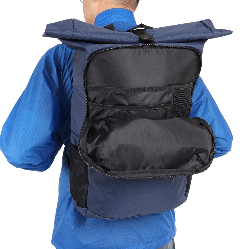 ザ・ワープ・バイ・エネーレ（The Warp By Ennerre）（メンズ）ROLL FLAP BAG 25L WB3MGA50 NVY リュック 防水 撥水