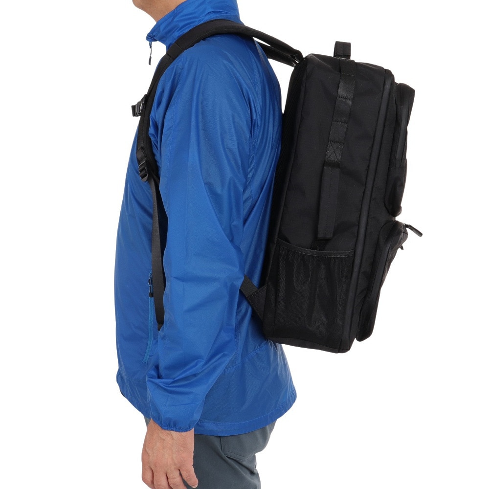 ザ・ワープ・バイ・エネーレ（The Warp By Ennerre）（メンズ）SQUARE BACKPACK 30L WB3MGA51 BLK リュック 防水 撥水