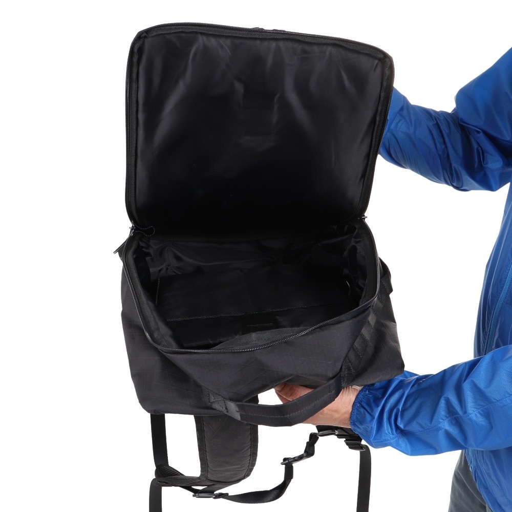 ザ・ワープ・バイ・エネーレ（The Warp By Ennerre）（メンズ）SQUARE BACKPACK 30L WB3MGA51 BLK リュック 防水 撥水