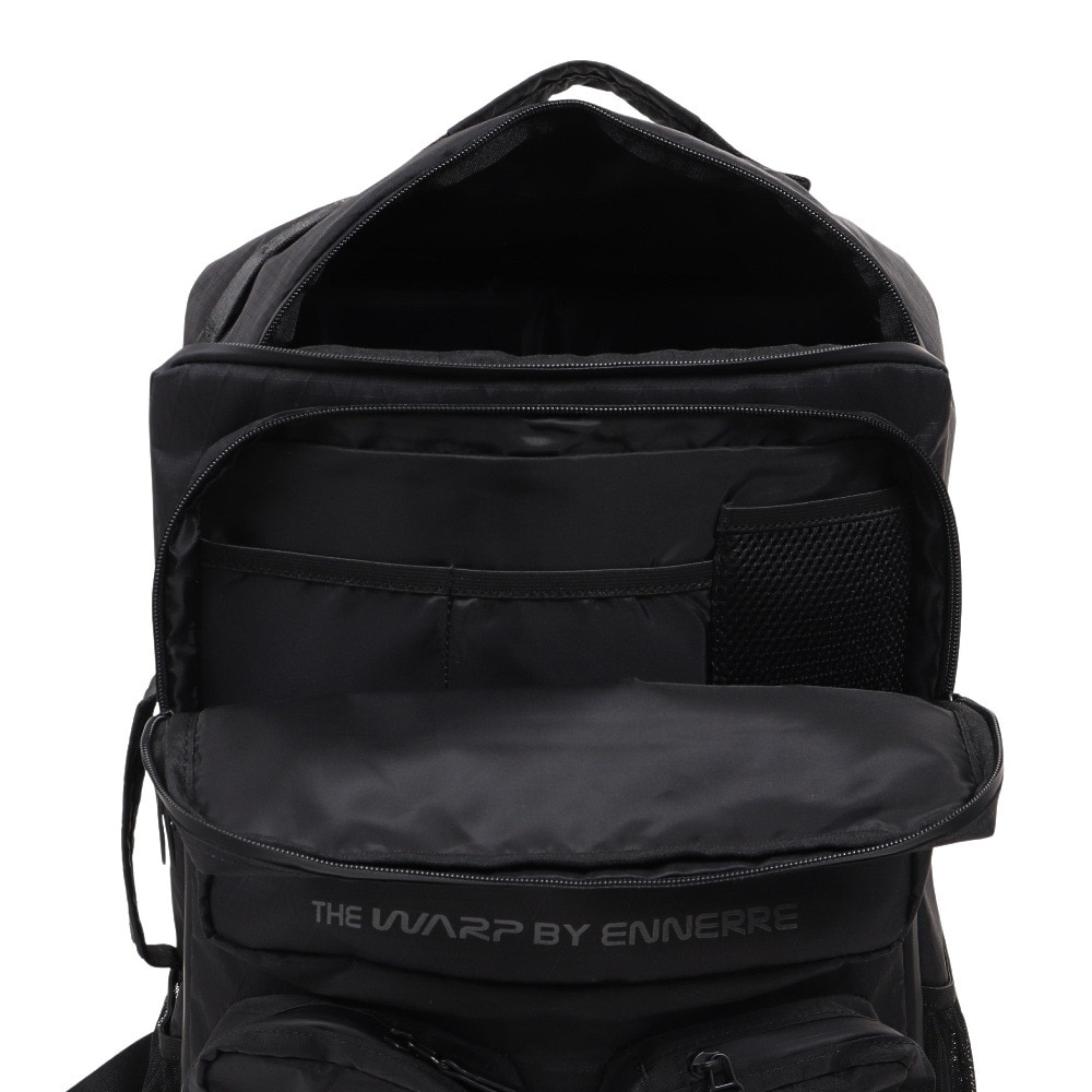 ザ・ワープ・バイ・エネーレ（The Warp By Ennerre）（メンズ）SQUARE BACKPACK 30L WB3MGA51 BLK リュック 防水 撥水