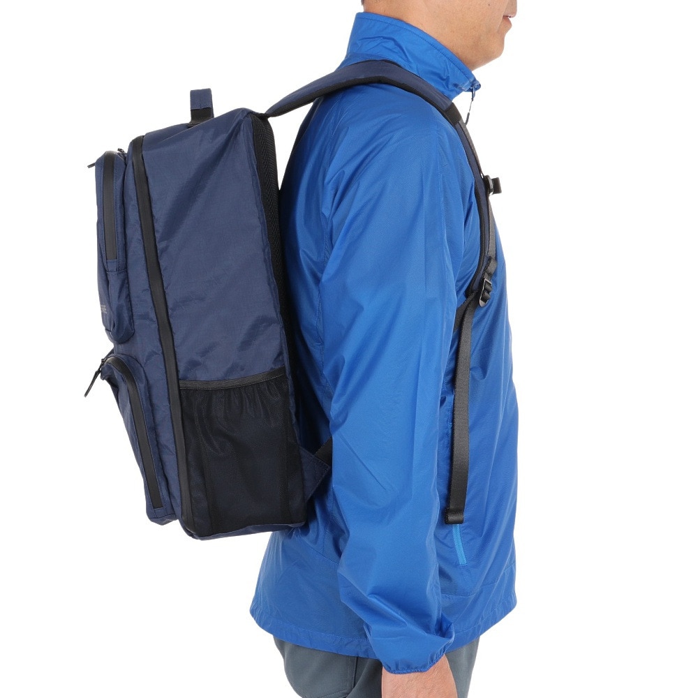ザ・ワープ・バイ・エネーレ（The Warp By Ennerre）（メンズ）SQUARE BACKPACK 30L WB3MGA51 NVY リュック 防水 撥水