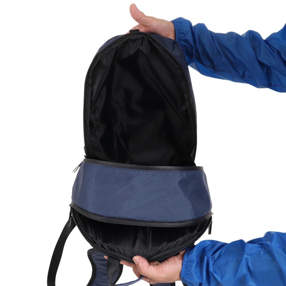 ザ・ワープ・バイ・エネーレ（The Warp By Ennerre）（メンズ）ROUND DAYPACK 22L WB3MGA52 NVY リュック 防水 撥水