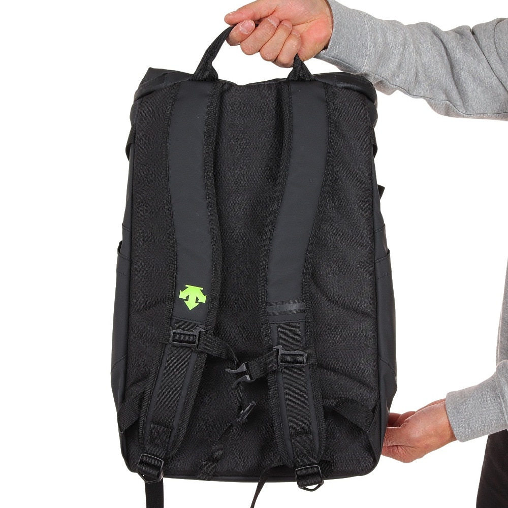 デサント（DESCENTE）（メンズ、レディース、キッズ）防水 リュック 28L DX-C1907XB BKYL