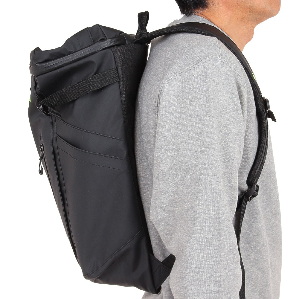 デサント（DESCENTE）（メンズ、レディース、キッズ）防水 リュック 28L DX-C1907XB BKYL