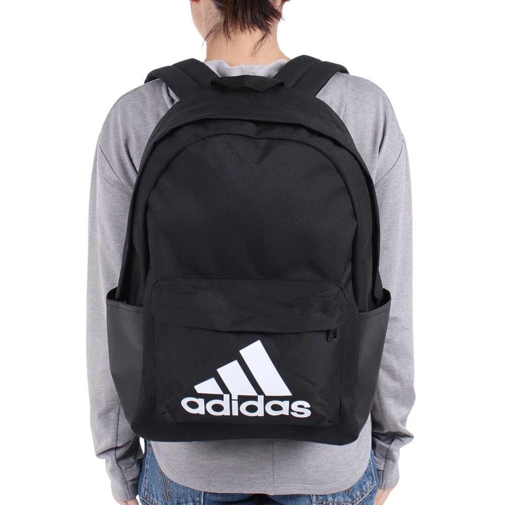 アディダス（adidas）（メンズ、レディース）リュック クラシック バッジ オブ スポーツ バックパック 黒 27.5L L9583-HG0349 軽量