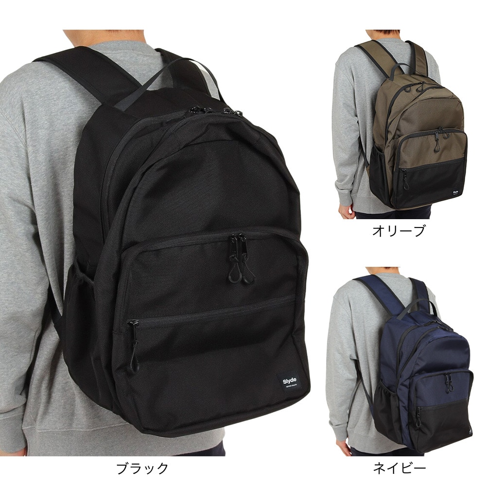 スライド（SLYDE）（メンズ、レディース）マルチストレージバッグパック 30L SLYDE2023SSG003 OLIVE リュック
