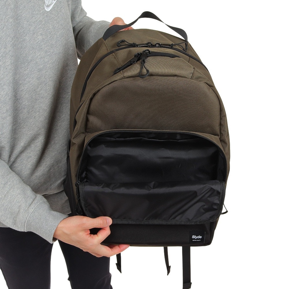 スライド（SLYDE）（メンズ、レディース）マルチストレージバッグパック 30L SLYDE2023SSG003 OLIVE リュック