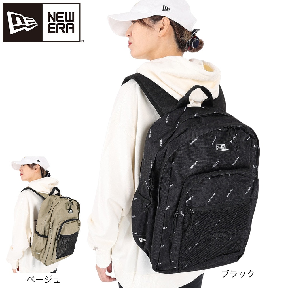 ニューエラ（NEW ERA）（メンズ、レディース）キャンパスパック 35L ブラックモノグラム 13517770 リュック