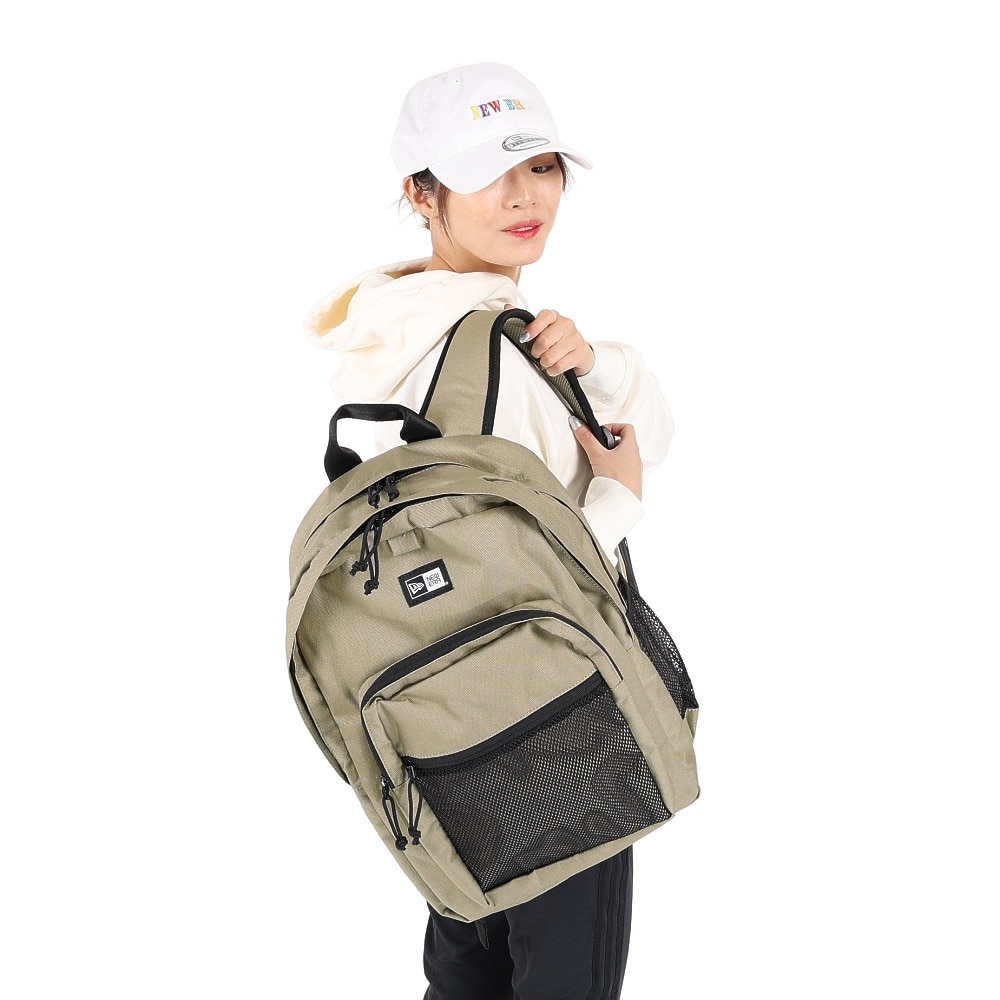 ニューエラ（NEW ERA）（メンズ、レディース）キャンパスパック 35L CAMPUS PACK  ベージュ/ブラック 13517771 リュック