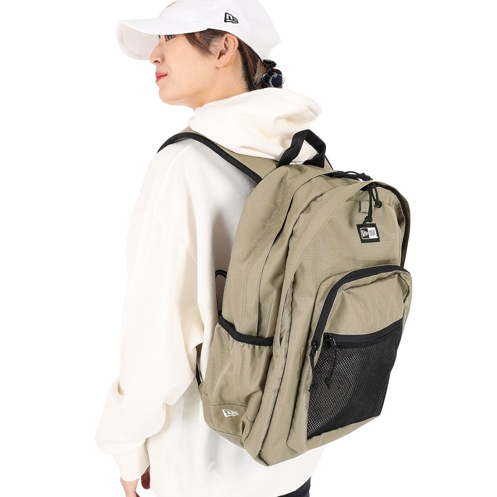 ニューエラ（NEW ERA）（メンズ、レディース）キャンパスパック 35L CAMPUS PACK  ベージュ/ブラック 13517771 リュック