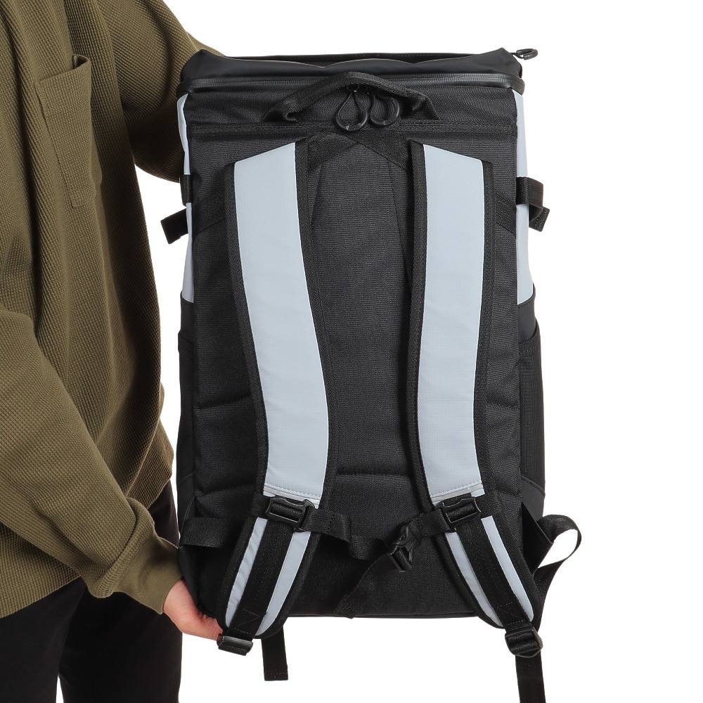 デサント（DESCENTE）（メンズ、レディース）スクエアバックM DMAVJA04XB GRY リュック 撥水