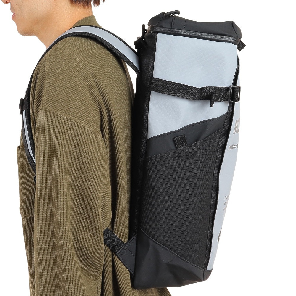 デサント（DESCENTE）（メンズ、レディース）スクエアバックM DMAVJA04XB GRY リュック 撥水