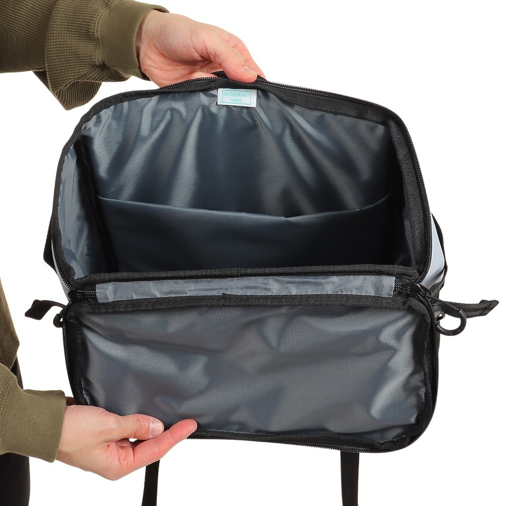 デサント（DESCENTE）（メンズ、レディース）スクエアバックM DMAVJA04XB GRY リュック 撥水