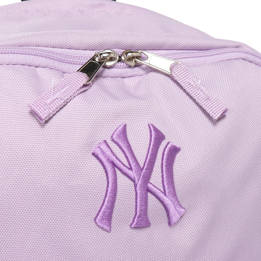 エムエルビー（MLB）（メンズ、レディース）ダブルメッシュポケット リュック PURPLE E.CM YK-MBBK157 PU