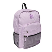 (メンズ、レディース)ダブルメッシュポケット リュック PURPLE E.CM YK-MBBK157 PU