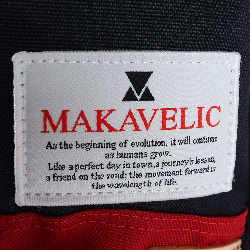 マキャベリック（MAKAVELIC）（メンズ、レディース、キッズ）ROOTAGE デイパック リュックサック 3123-10104D.NV/RED 20L ネイビー レッド