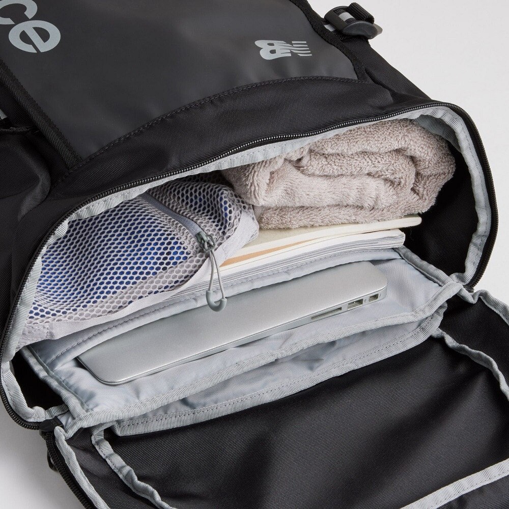 ニューバランス（new balance）（メンズ、レディース）トップローディングバックパック V2 ベーシック35L LAB35609BGM リュック 撥水