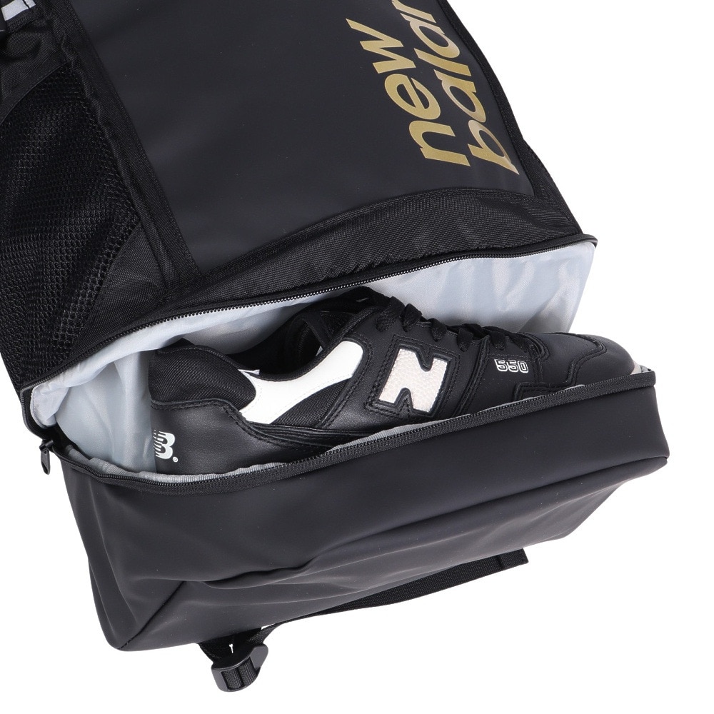 ニューバランス（new balance）（メンズ、レディース）トップローディングバックパック V2 ベーシック35L LAB35609TGD リュック 撥水
