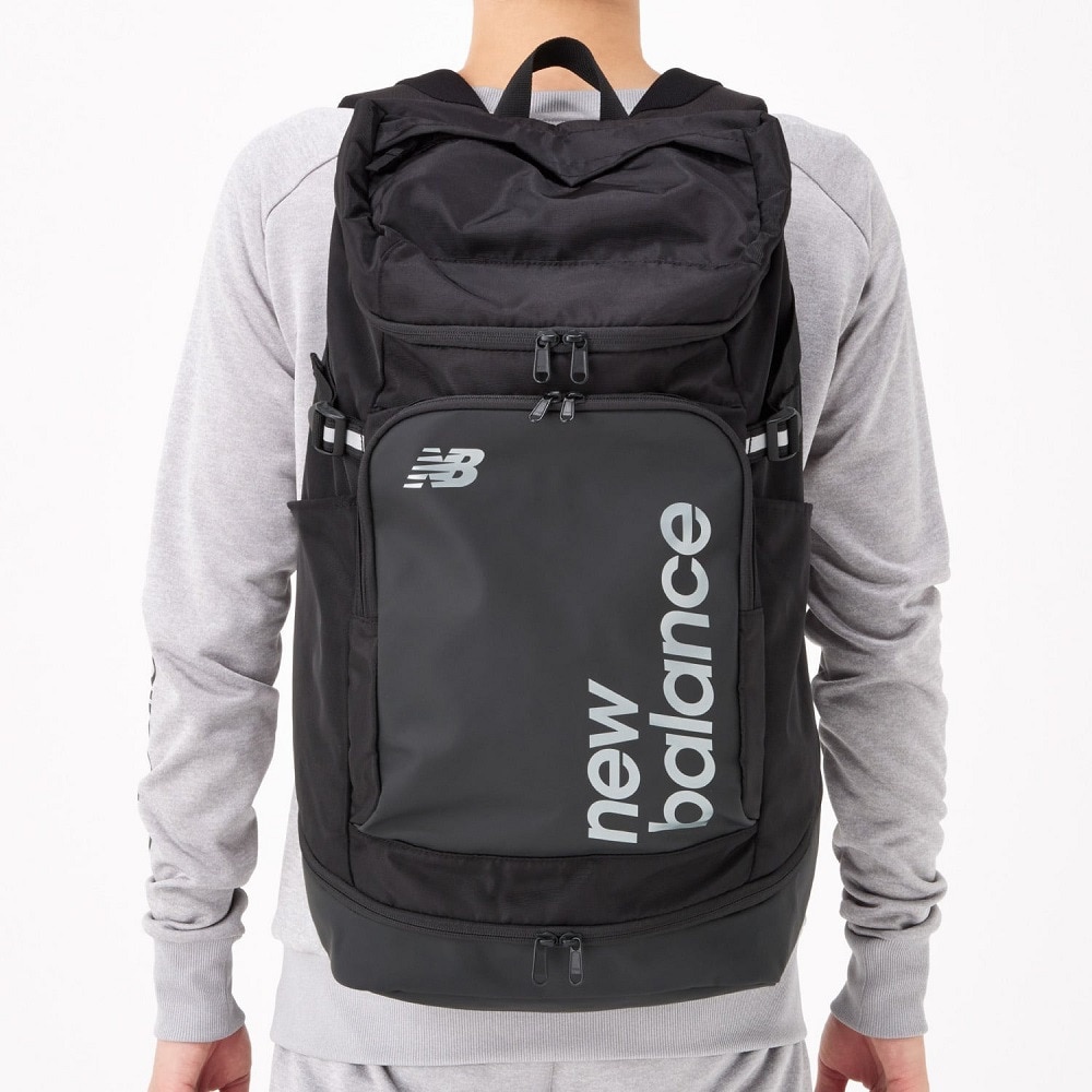 ニューバランス（new balance）（メンズ、レディース）トップローディングバックパック V2 ベーシック40L LAB35613BGM リュック 撥水