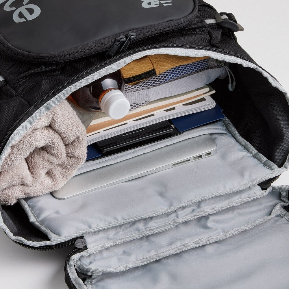 ニューバランス（new balance）（メンズ、レディース）トップローディングバックパック V2 ベーシック40L LAB35613BGM リュック 撥水