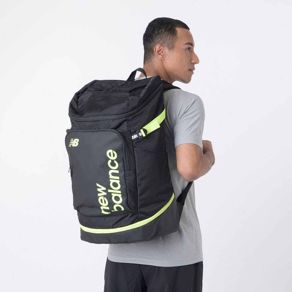 ニューバランス（new balance）（メンズ、レディース）トップローディングバックパック V2 ベーシック40L LAB35613BHL リュック 撥水