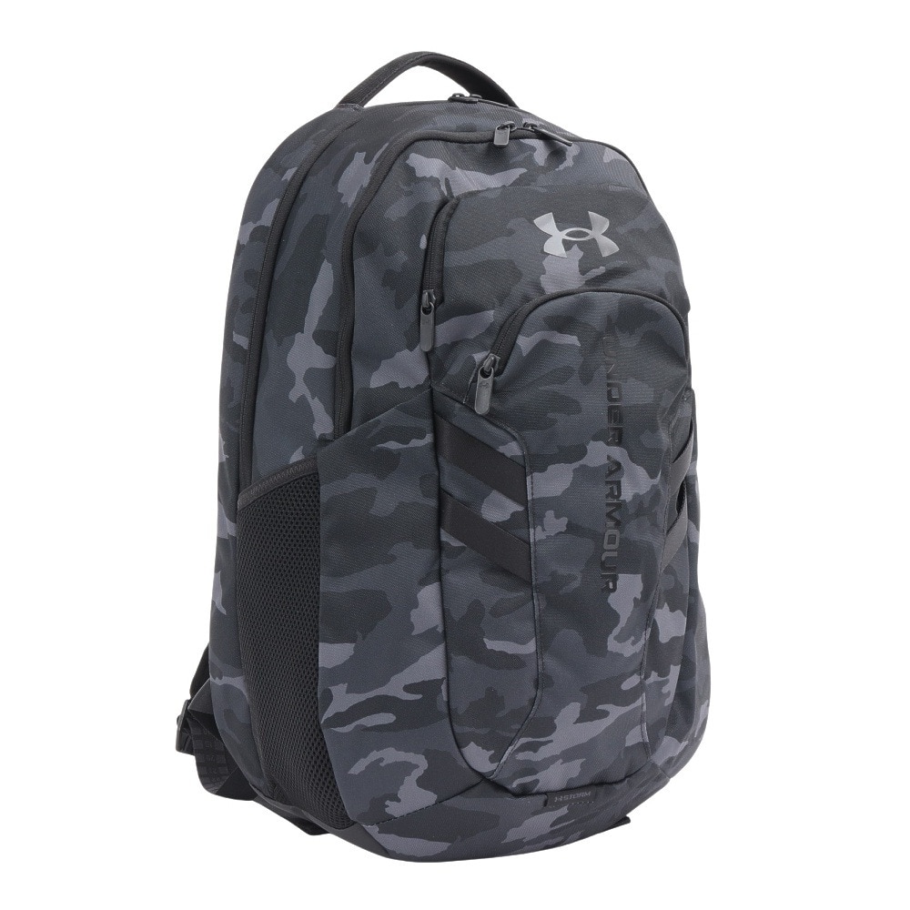 アンダーアーマー（UNDER ARMOUR）（メンズ、レディース）ハッスル6.0 プロ バックパック 31L 1384671 002 撥水 カモグレー