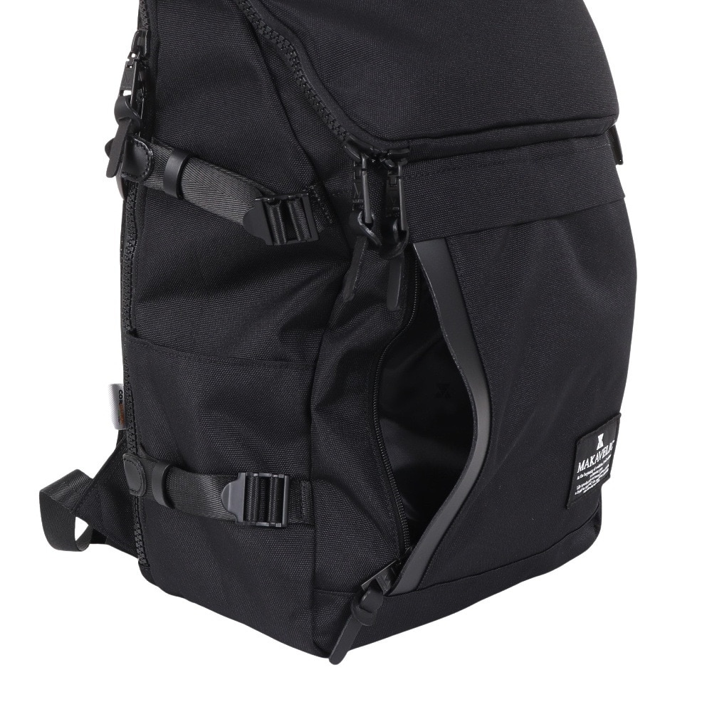 マキャベリック（MAKAVELIC）（メンズ、レディース）RECTANGLE3 デイパック リュック 312310102BLK 20L 黒