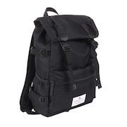 (メンズ、レディース)DOUBLE BELT ADMIX デイパック リュックサック 312410101BLK 19L 黒