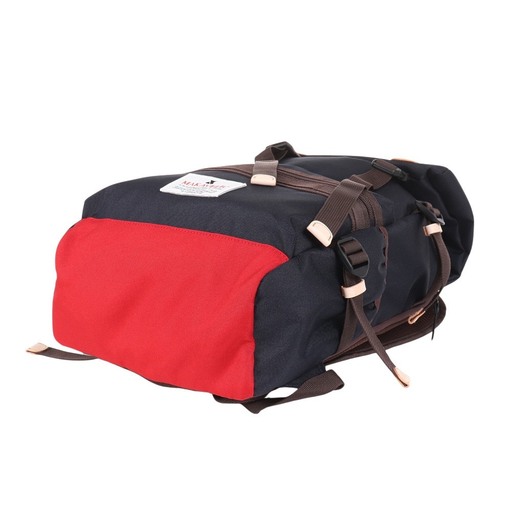 マキャベリック（MAKAVELIC）（メンズ、レディース）DOUBLE BELT ADMIX デイパック リュックサック 312410101NAVY 19L ネイビー